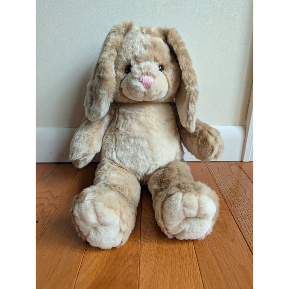 Rare Build-a-Bear Vanilla Fudge Bunny Plush Excellent Condition Voice Box*Read*